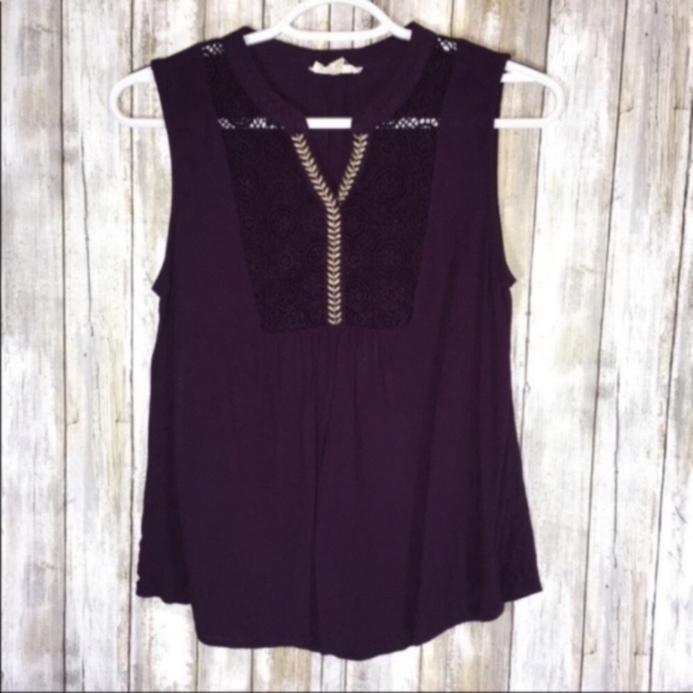 E(Hanger)M Purple Tank